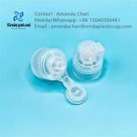 Transparent Color Flip Top Cap Food Used Flip Top Cap Flip Top Bottle Lids