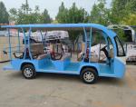 Electric Sightseeing Bus 11 Seats Mini Bus Without Battery Air Conditioner Car