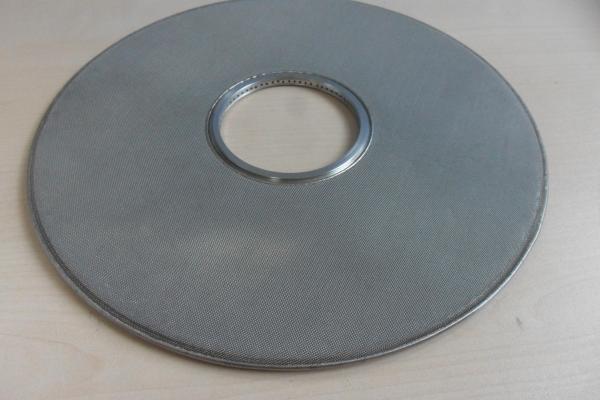 Buy cheap Heat Resistant 74% Porosity Metal Filter Disc For Industrial Film Making from wholesalers