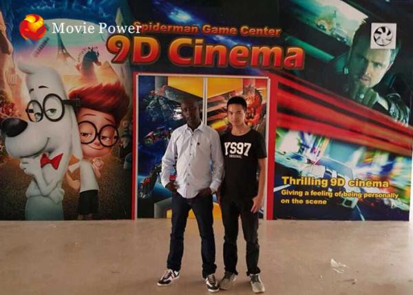 Buy cheap Spray Water / Push Back 6 / 9 Seat 6D Cinema Equipment With Motion Platform from wholesalers