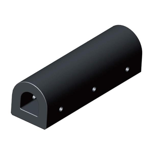 Buy cheap Energy Absorbing Marine D Fender 100% Natural Rubber Black Color from wholesalers