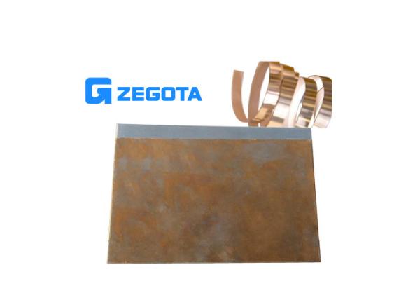 Buy cheap 0.04-4.0mm Thickness Nickel Clad Copper Sheet 400-550 MPa Tensile Strength from wholesalers