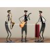 Buy cheap Decorative Metal Ornaments Iron Metal Musician Sculptures 9*11*28cm from wholesalers