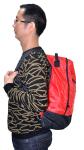 Large Capacity Survival First Aid Bag Waterproof Red Outdoor Medical Backpack