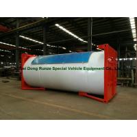 Buy cheap Steel 20ft LPG Storage Tanks Container With Pump , LPG Skid Station ASME product