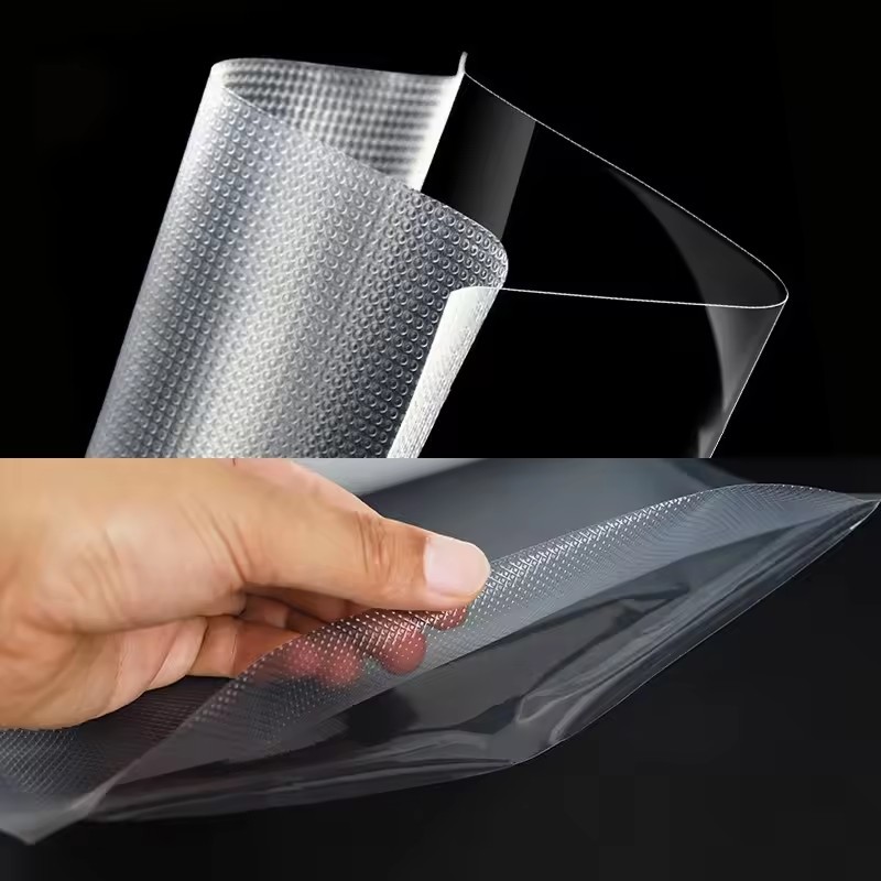 Embossed Roll Vacuum Sealer Bag Vacuum Packaging Film Fresh Keeping Bag Vacuum Bags Roll For Food Storage