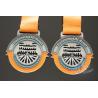 Buy cheap Cut Out And Color Filled Metal Award Medals Antique Plating Satin Ribbon from wholesalers