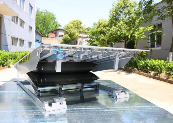 Buy cheap Push Button Airbag Dock Leveler Platform Special Design 220V - 240V from wholesalers