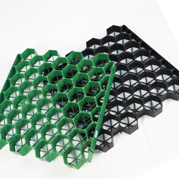 Buy cheap Road Construction Plastic Grass Grid Gravel Mat For Parking Lot from wholesalers