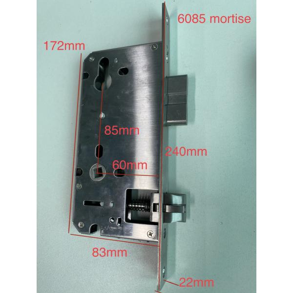 Stainless Steel Smart Mortise Lock With Digital Finger Print Key Card