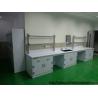 Buy cheap Customized Chemistry Lab Furniture Bench Optionally Colors 2 Layers Reagent Rack from wholesalers