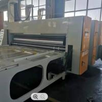 Buy cheap 2600mm Semi Automatic Die Cutting Machine Flexo Printer Slotter 30kw product
