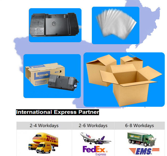 TK - 3130 15.5K Pages Kyocera Mita Toner , FS - 4100DN / FS -4300 Printer Toner Cartridge