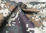 Water Proof 100 Cotton Army Camouflage Fabric 250g Bonded Pattern