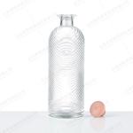 Customied Glass Liquor Spirit Whiskey Bottles for Vodka Gin Tequila 700ML 750ML