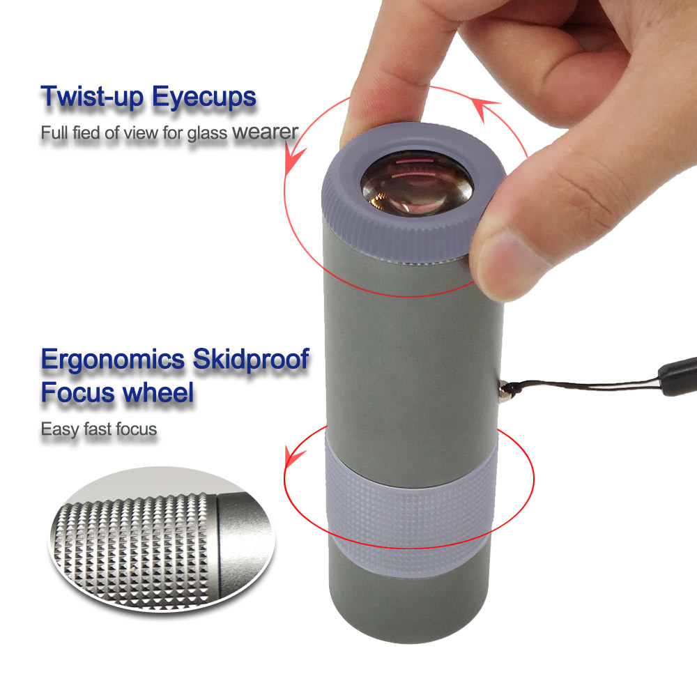 ED Glass 8x33 HD Monocular Telescope With Phase Corrected