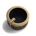 Fashion SGS 90*135mm Antique Metal Pocket Ashtray Grey Color