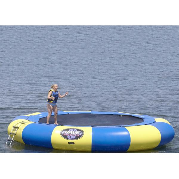 Quality 15' Rave aqua jump eclipse, water trampoline , inflatable jumping trampoline for sale