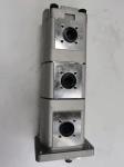 Cast Iron Excavator Spare Parts Kubota UU40 15T Silver 3 Stage Gear Pump