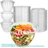 Buy cheap 48 Oz. Disposable Salad Bowls - On-The-Go Salad Bowl - Plastic Salad Containers For Dinner - Large Salad Bowl To-Go Cont from wholesalers
