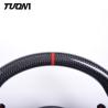 Buy cheap Black Perforated Leather Carbon Fiber Steering Wheel For Audi from wholesalers