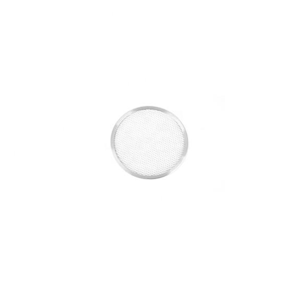 commercial 11 inch round mesh pizza tray perforated pizza pan aluminum pizza