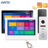 Buy cheap Ahd Smart Phone Tuya Video Intercom System Color Video Doorbell Villa Video Door Phones Remote Unlock from wholesalers