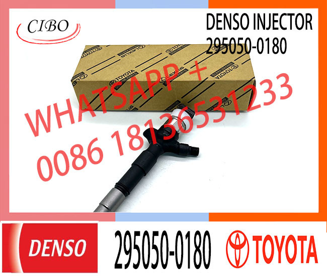 Diesel Common Rail fuel Injector 23670-0L090 295050-0180 for TOYOTA IMV 1KD-FTV 2KD-FTV