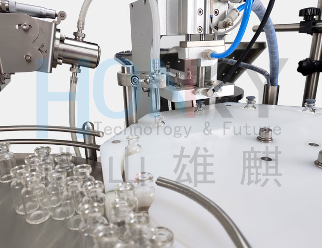 2400 BPH Vial Auto Capper Machine Liquid Filling For Frozen Dry Powder