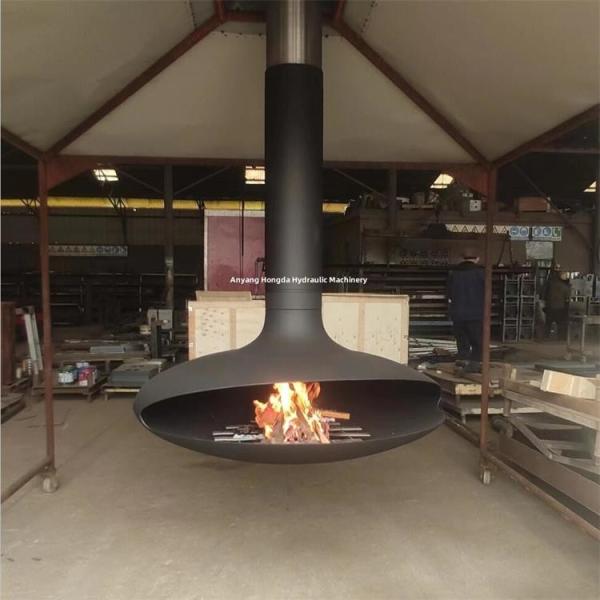 Buy cheap Indoor Heaters Suspended Wood Buning Fireplace And Ceiling Hanging Fireplace from wholesalers