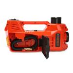 12V DC 3T Electric Hydraulic Floor Jack And Tire Inflator Pump And Flashlight