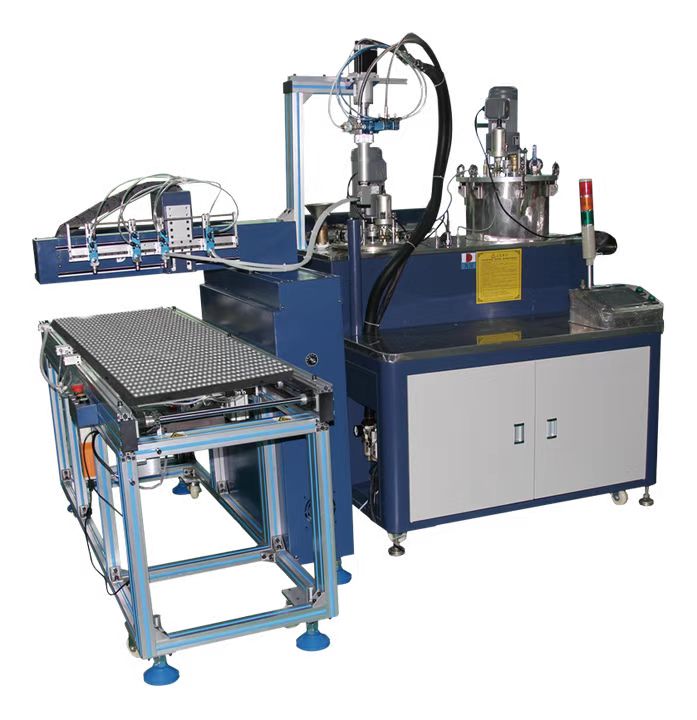 2 Components Potting Machine Screw Pumps Adjustable Mixing Ratio for Automatic Mixing