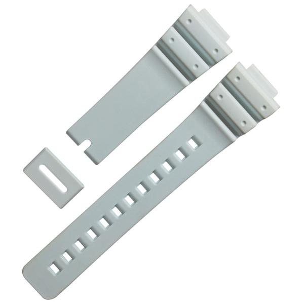 Buy cheap Tough Silicone Rubber Watch Strap Bands 25x16mm Sweatproof Comfortable Wear from wholesalers