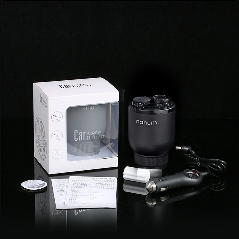 USB Charger 5V 2.1A 100ml Car Air Purifier With Hammer