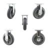 Buy cheap 200mm Diameter Soft TPR Fixed Heavy Duty Ball Bearing Wheels from wholesalers