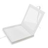 Buy cheap Square Book Shaped PVC Clear Top Window Magnetic Cardboard Packaging Box With Ribbon from wholesalers