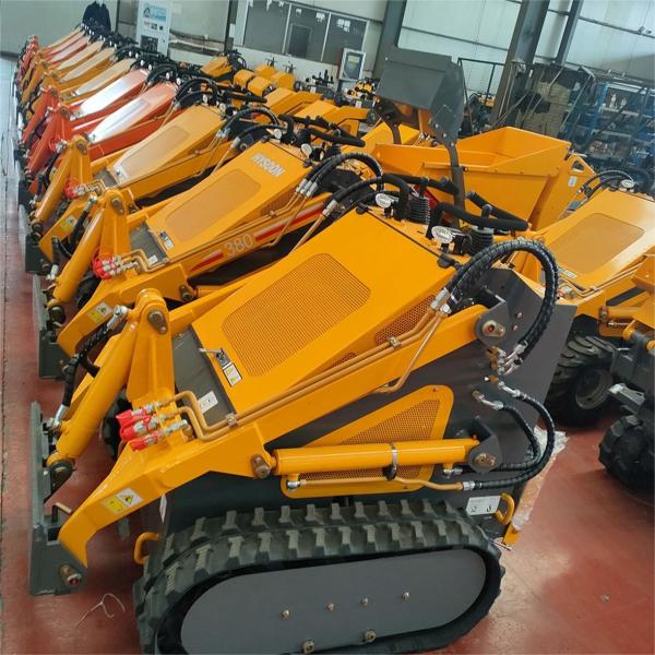 Buy cheap Euro5 EPA Crawler Mini Loader Machine Rated Operating Capacity 400KG from wholesalers