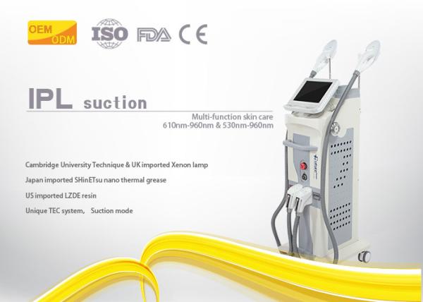 Buy cheap Beauty Salon Diode Laser Hair Removal Machine IPL / SHR Technology With LCD Display from wholesalers