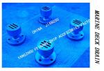 MARINE CARBON STEEL HOT-DIP GALVANIZED ROUND FLANGED DECK LEAK YBS32A CB/T3885