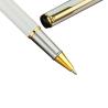 Buy cheap Novelty Ballpoint Pen Black Metal Signature Pen for Spot Supplies Laser Engraving Logo Free Advertising from wholesalers