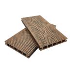 Buy cheap Mix Colors WPC Decking 3D Embossing Outdoor Flooring from wholesalers
