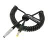 Buy cheap 2 Pin Male to DC Coiled Twist Power Cable for Teradek Bond from wholesalers