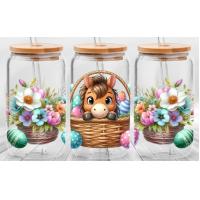 Buy cheap Self Adhesive Disney Tumbler Wrap Glass Cup Wraps UV Varnish product
