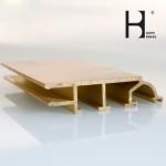 Rust Resistant Brass Door Frame , HPb63-3 Brass Extrusion Sections