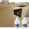 Buy cheap Low VOC Clear Epoxy For Countertops Durability Against Scratches And Heat from wholesalers