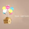 Buy cheap Balloon Fly House Color Nordic Simple Cartoon Children's Room Chandelier(WH-MA-169) from wholesalers