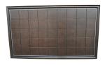 Walnut wood veneer with reveals king size headboard of hotel bedroom furniture