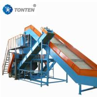 Buy cheap Tire Shredder Product Line Rubber Recycling Plant Tire Crushing Machine product