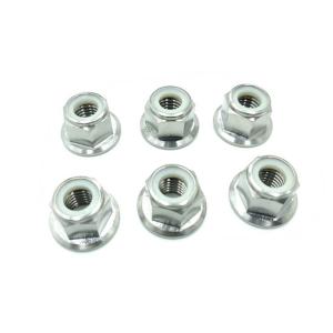 China Metric Customization Flanged Titanium Hexagon Nuts on sale