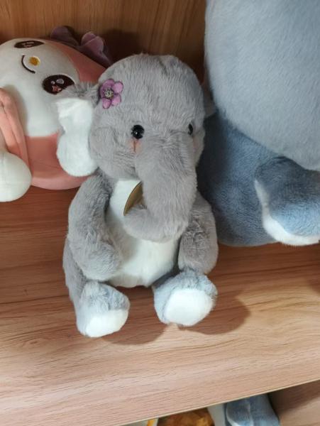 Buy cheap Cute elephant plush toy stuffed toy cartoon animal handicraft gift from wholesalers